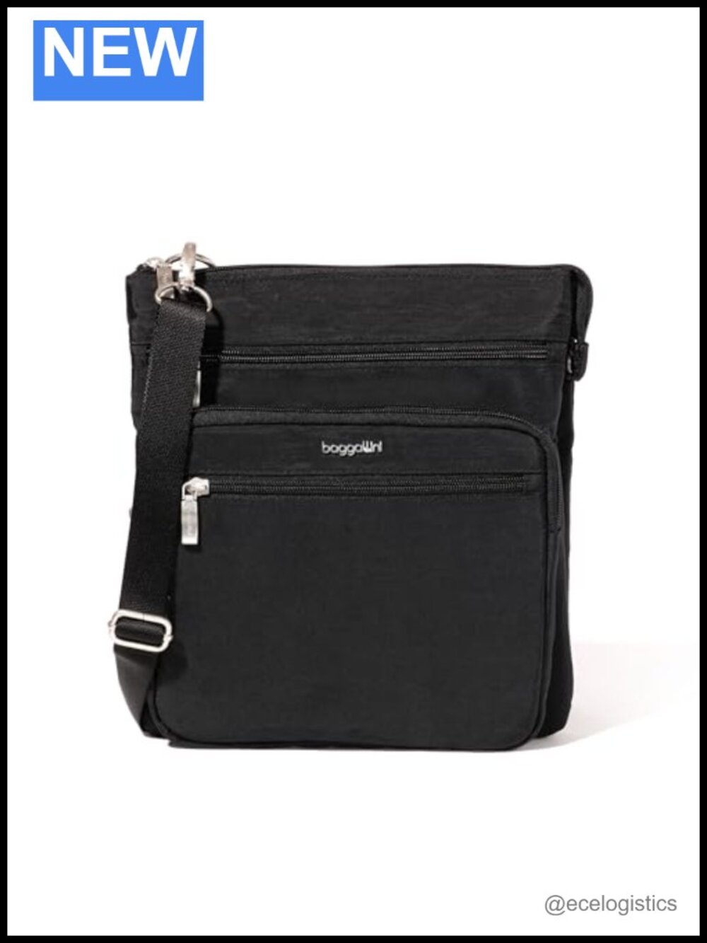 Lightweight Nylon Crossbody Bag RFID Travel Purse